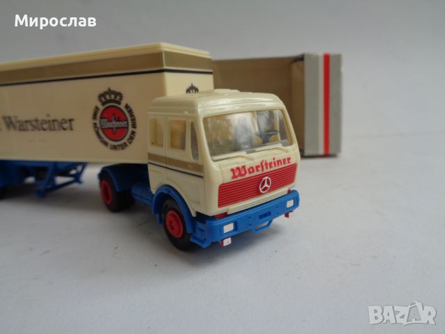 ALBEDO H0 1/87 MERCEDES ТИР КАМИОН МОДЕЛ ИГРАЧКА КОЛИЧКА, снимка 4 - Колекции - 46115052