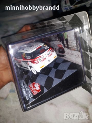 Toyota Corolla WRC Ford Fiesta S2000 Citroen DS 3 R3 Rally Monte Carlo 1.43 Eaglemoss , снимка 10 - Колекции - 46681916