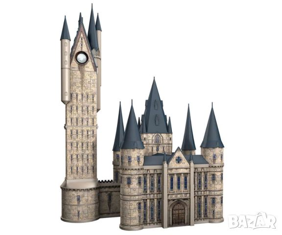 3D Пъзел Ravensburger 540 ел. - Замъкът Хогуортс: Астрономическа кула, снимка 2 - Игри и пъзели - 45559807