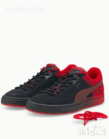 Унисекс сникърси PUMA x Batman Suede Classic Shoes Black/Red W, снимка 3 - Маратонки - 46019757