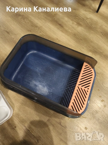 Котешка тоалетна и купички, снимка 3 - За котки - 53610711