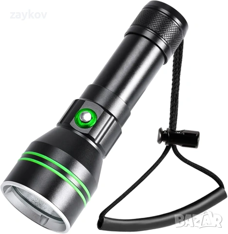 Фенерче за гмуркане APLOS AP50, фенерче за гмуркане с 5000 лумена