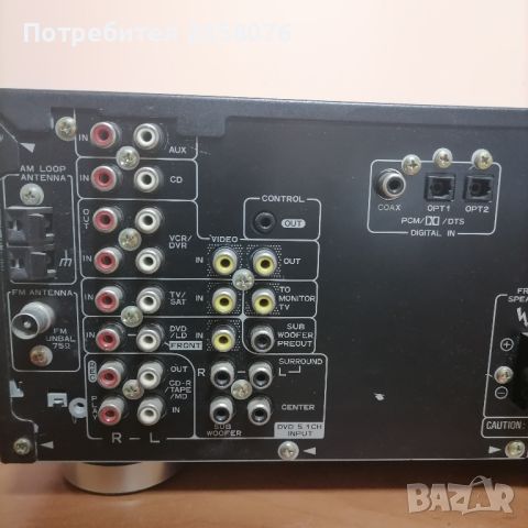 Pioneer VSX 609 RDS, снимка 5 - Ресийвъри, усилватели, смесителни пултове - 46631838