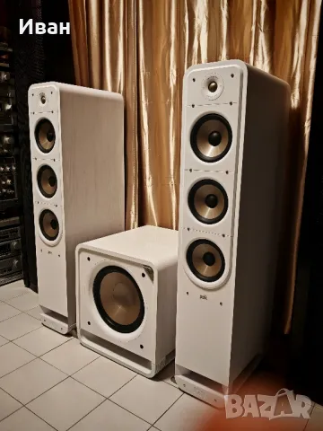 Polk audio S60e + Polk audio HTS 12, снимка 3 - Аудиосистеми - 48265425