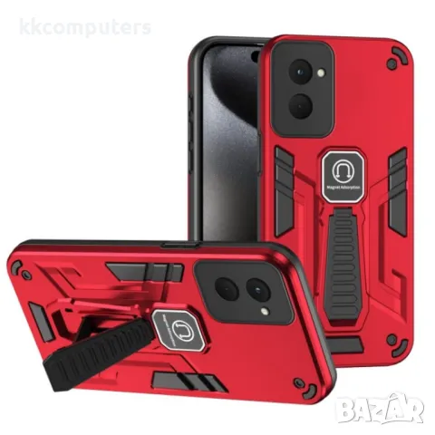 Motorola Moto G Power (2024) Shockproof Holder Удароустойчив Калъф и Протектор, снимка 2 - Калъфи, кейсове - 49988927