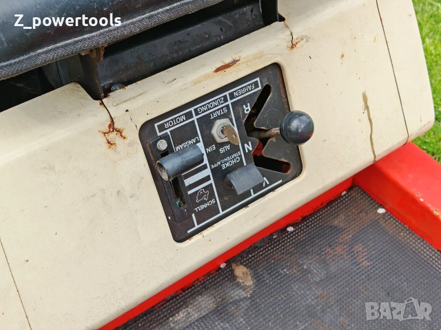 Тракторна косачка Columbia Gartenmobil 8/760HA – 8 HP Briggs & Stratton, снимка 5 - Градинска техника - 54192392