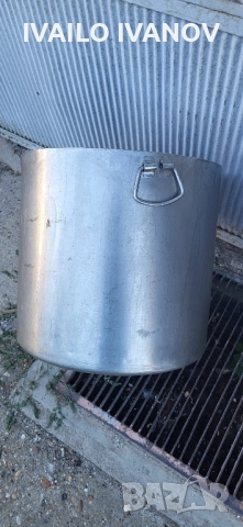 Казан 80литра на Хром Силистра дебела неръждавеика 2мм алпака 