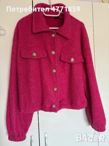 Пролетно якенце в розово , снимка 3 - Якета - 53912999