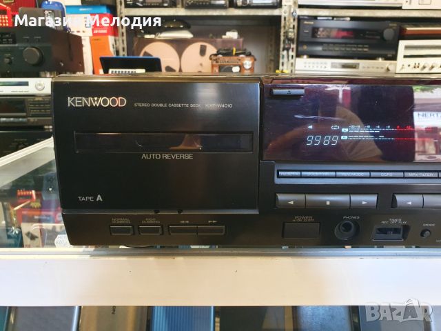 Касетен дек Kenwood KXF-W4010 В перфектно техническо и много добро визуално състояние., снимка 3 - Декове - 46068031