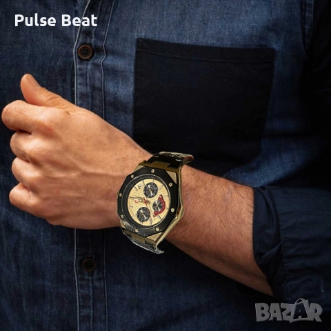 Изискан мъжки часовник LEIYI, снимка 5 - Мъжки - 52055554