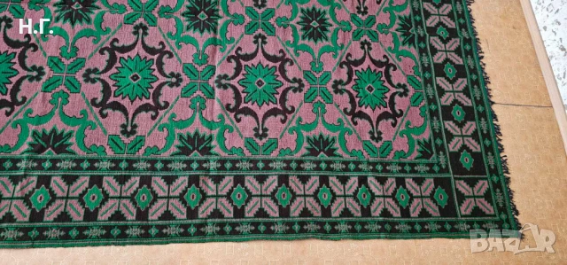 Нов ръчно тъкан вълнен килим, снимка 4 - Килими - 53708849
