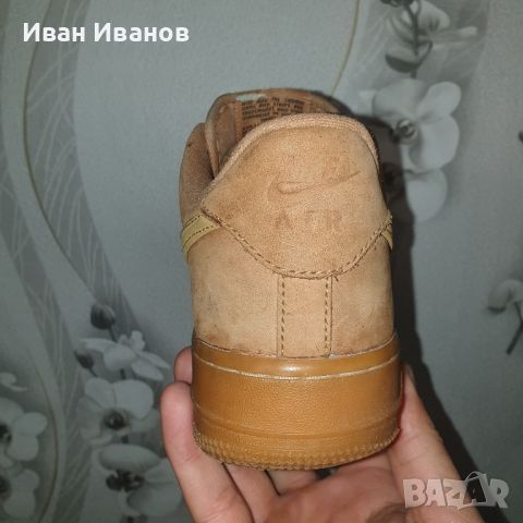 NIKE AIR FORCE 1 LOW FLAX  оригинални маратонки номер 40,5-41, снимка 15 - Маратонки - 45457259