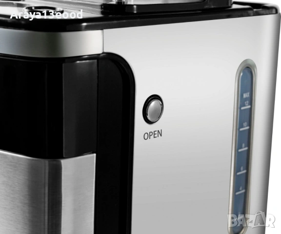 Кафемашина с мелачка Hanseatic HCMG105015SD – свежо кафе с перфектен вкус всеки ден, снимка 8 - Кафемашини - 53884855