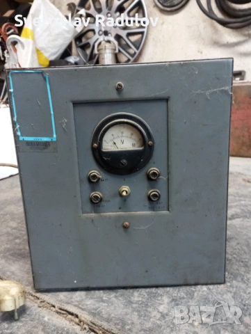 Токоиз-тел,,DSC Resprom-Sofia'' TPS 12,24\1,5WBg.1978г.Стар, рядък силициев монофазен токоизправител