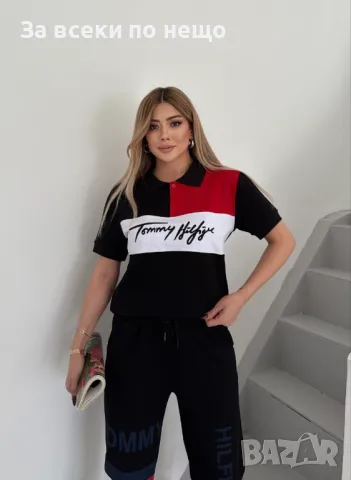 Tommy Hilfiger Дамски Спортен Комплект🔝Дамски Спортен Екип Томи Хилфигер - 2 Цвята Код A554, снимка 8 - Спортни екипи - 50154114