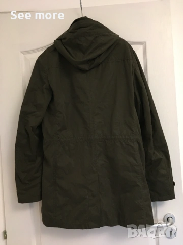 Massimo Dutti дамско яке в цвят олив размер М, снимка 14 - Якета - 53442796