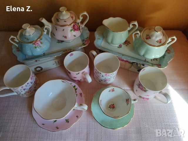 Royal Albert сетове, чайници и други- Намалени цени, снимка 12 - Сервизи - 52290818