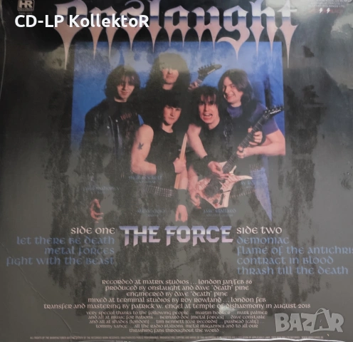 Нов Vinyl (Onslaught - The Force), снимка 2 - Грамофонни плочи - 53598407