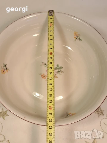 купа стар български порцелан Сталин Видин   26/1, снимка 6 - Аксесоари за кухня - 50501092