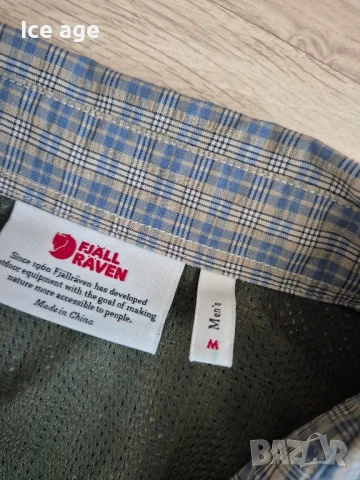 FJALLRAVEN мъжка риза с къс ръкав размер М 