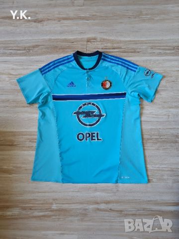 Оригинална мъжка тениска Adidas Climacool x F.C. Feyenoord / Season 16-17 (Away), снимка 1 - Тениски - 45605052