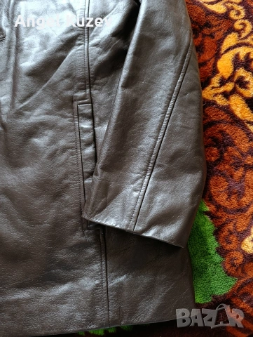 Мъжко кожено яке TCM (Естествена кожа) – Размер M/L – КАТО НОВО!, снимка 2 - Якета - 53574242