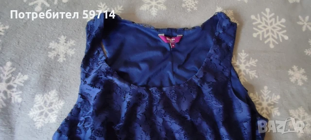 Красива рокля с ластик, снимка 2 - Рокли - 50576457