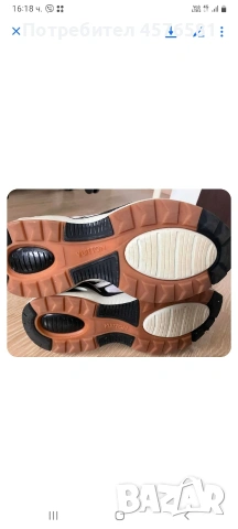 кожени маратонки номер 44 добро състояние видно от снимките, снимка 4 - Маратонки - 53467829