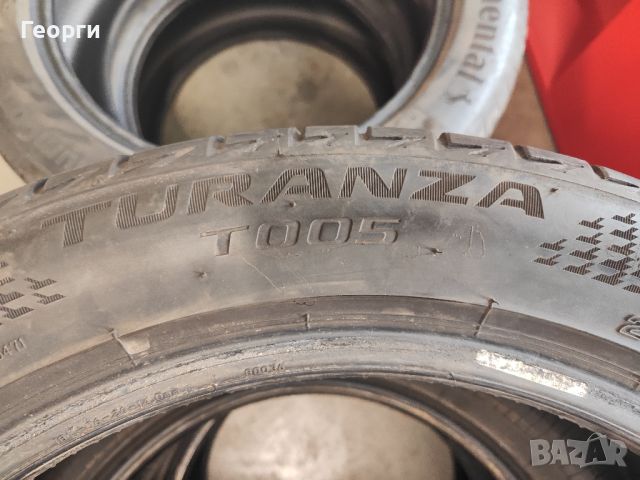 2бр.летни гуми 255/45/18 Bridgestone, снимка 3 - Гуми и джанти - 46509492