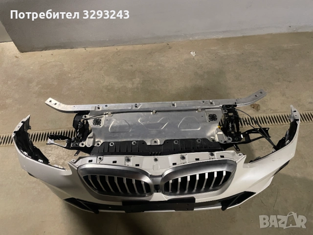 Напълно окомплектована предна броня и преден панел за BMW 330 G20 LCI M SPORT, снимка 4 - Части - 53802183