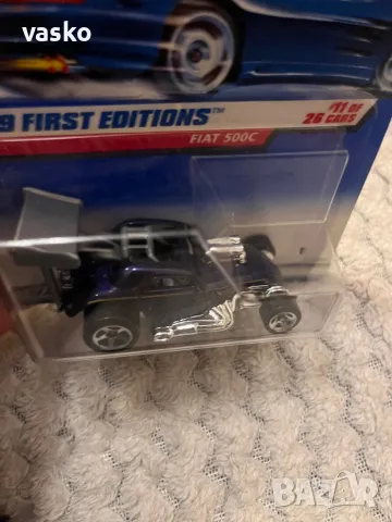 Hotwheels 1999 fast 500c, снимка 3 - Колекции - 49653786