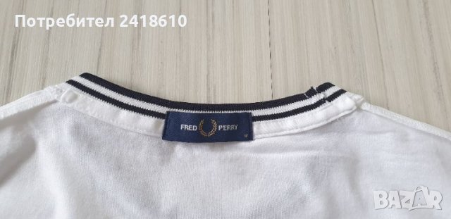 Fred Perry Cotton Mens Size М НОВО! ОРИГИНАЛ! Мъжка Тениска!, снимка 12 - Тениски - 45880216