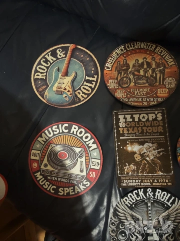 Rock'n'Roll интериор за студио,клуб,бар,китарна стая..., снимка 6 - Китари - 53574875