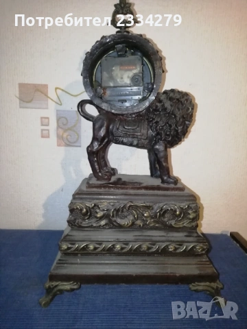 Стари каминни часовници, настолни флоренциански, бароков стил, работещио , снимка 4 - Антикварни и старинни предмети - 53066527