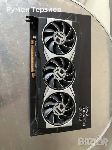AMD Radeon RX6800 16GB Ram, снимка 12 - Видеокарти - 53518239