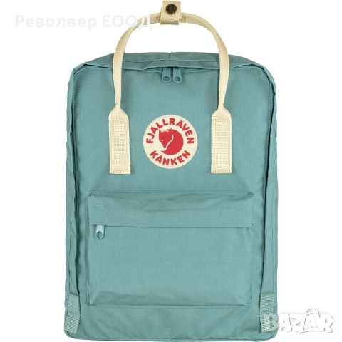 Раница Fjall Raven - Kanken, в цвят Sky Blue/ Light Oak, снимка 1 - Екипировка - 45287763