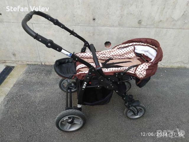 Adbor Zipp - Бебешка количка 2 в 1, снимка 6 - Детски колички - 46238637