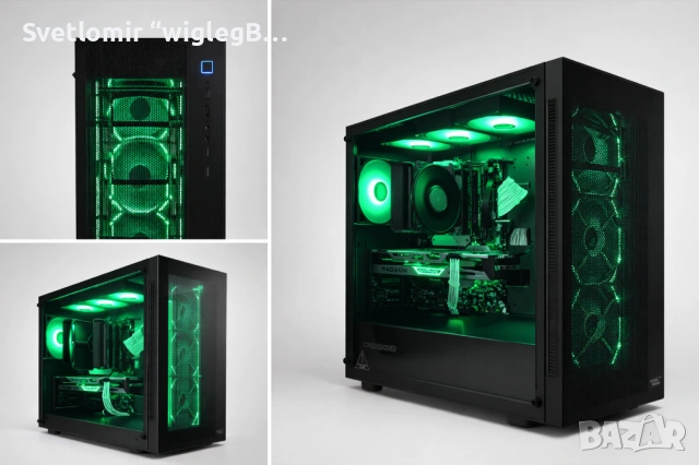 Ryzen 5 5600 / RX 6600 XT Nitro+ / 16GB 3600MHz /  Геймърски компютър, снимка 5 - Геймърски - 53564108