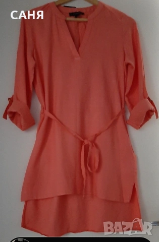 Нова мрежеста блуза и  туника,с раздвижена дължина, снимка 2 - Туники - 53662357