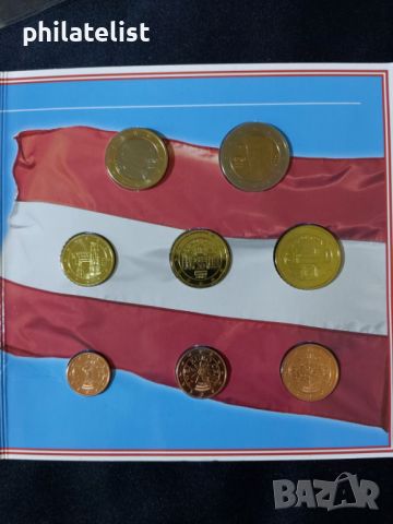 Австрия 2002 - Комплектен банков евро сет от 1 цент до 2 евро, снимка 2 - Нумизматика и бонистика - 45604762