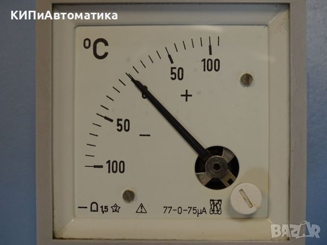 термометър индикаторен DDR VEB RFT -100°C/+100°C TGL19472, снимка 6 - Резервни части за машини - 46112047