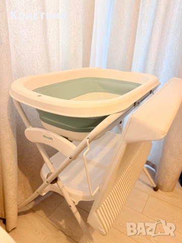 Бебешка вана с повивалник