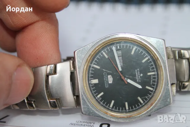 Японски мъжки часовник ''Seiko 5'' автоматик, снимка 8 - Мъжки - 49061139