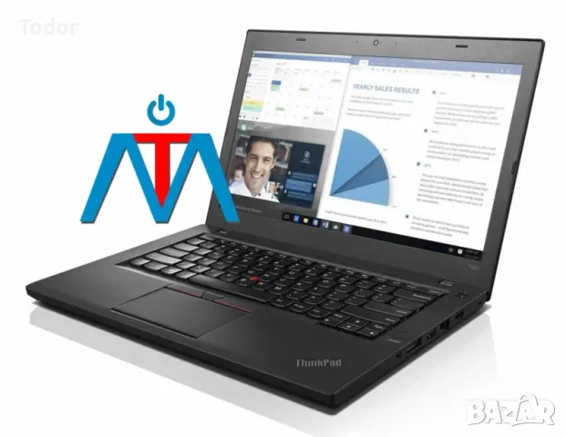 Лаптоп LENOVO THINKPAD T460s touchscreen + Гаранция, снимка 2 - Части за лаптопи - 47061637