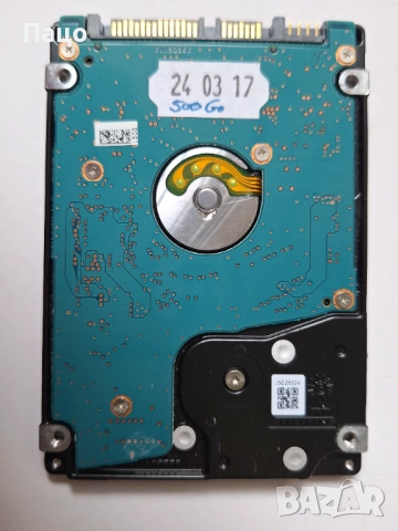 TOSHIBA 500GB   47 дни, снимка 4 - Лаптоп аксесоари - 54168486
