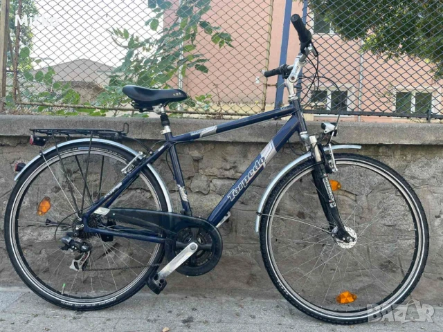 28 цола алуминиев велосипед с 21 скорости усилени капли амортисьори предни като нов в перфектно , снимка 2 - Велосипеди - 51194803