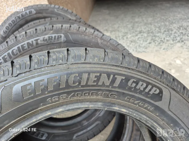Гуми Гудиер 195/60/16C, снимка 6 - Гуми и джанти - 49652219