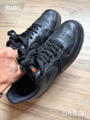 Оригинални кожени кецове NIKE AIR FORCE 1 '07 LE! 41 н, снимка 8 - Кецове - 52306523