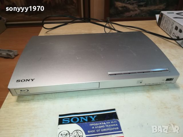 SONY BDP-S186 BLU-RAY DISC PLAYER-ВНОС SWISS 1006240937, снимка 1 - Плейъри, домашно кино, прожектори - 46136136