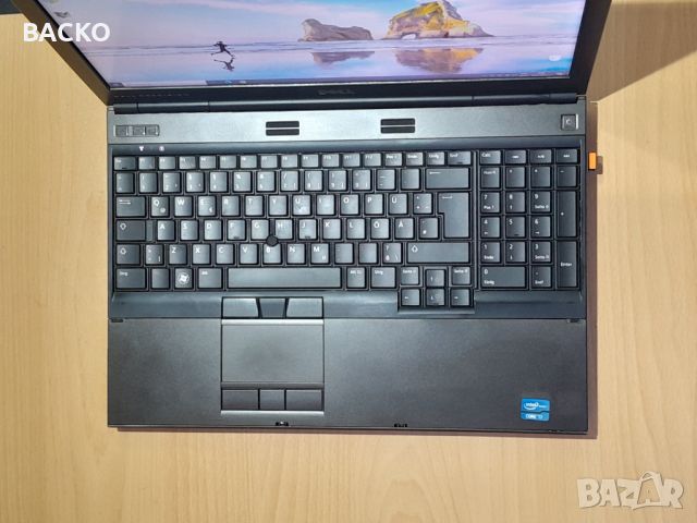 Лаптоп DELL PRECISION M4600 / I7-2640м / 240Gb SSD / 8Gb DDR3, снимка 2 - Лаптопи за работа - 46400179